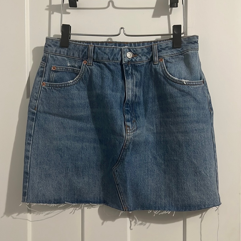 Topshop Denim Skirt